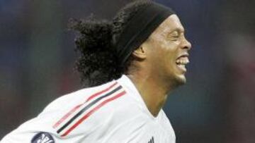 <b>FELIZ.</b> Ronaldinho ha recuperado la sonrisa en el Milan, con el que ya suma cinco goles en la Serie A.