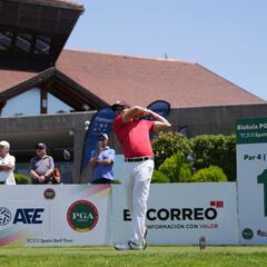 El madrileño Hortal domina bajo la niebla de Meaztegi