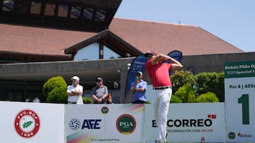 El madrileño Hortal domina bajo la niebla de Meaztegi