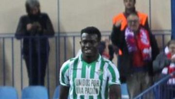 Nosa, jugador del Betis.