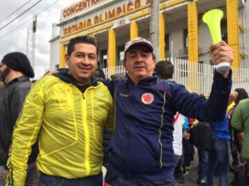 La Selección nunca está sola, hinchas llegan al Atahualpa