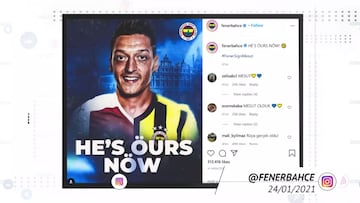 Özil joins Fenerbahce: social media reacts