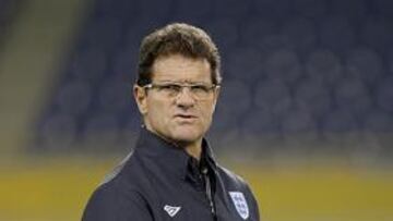 <b>A POR LA VICTORIA.</b> Capello afirmó que, aunque Inglaterra esté ya clasificada, saldrá a ganar el partido.
