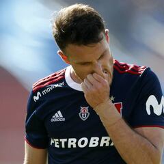 Ángelo Henríquez se perderá el duelo de la U ante Palestino