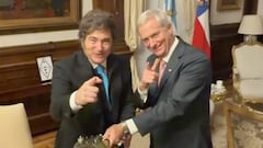 Kast y Milei hacen su primer TikTok juntos y el registro ya es viral: atención a la motosierra