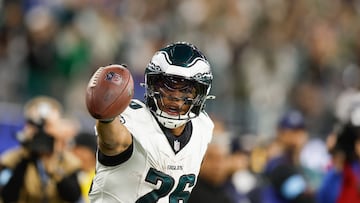 For the first time in a while a running back is in serious contention to win MVP after Saquon Barkley’s monster game on Sunday night in Los Angeles.