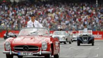 Nico Rosberg se impuso en el GP de Alemania de 2014.