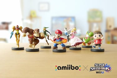 Así son los Amiibo de Super Smash Bros de Wii U