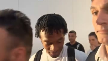 Juan Guillermo Cuadrado llega a Milán para cerrar su paso al Inter