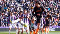 Resumen y goles del Real Valladolid vs. Valencia CF, jornada 19 de LaLiga Santander