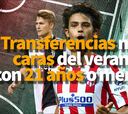 Joao Felix como la transferencia más cara con menos de 21 años