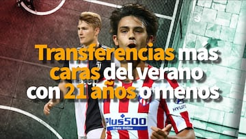 Joao Felix como la transferencia más cara con menos de 21 años