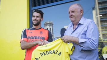 12/07/18 PRESENTACION DE ALFONSO PEDRAZA COMO NUEVO JUGADOR DEL VILLARREAL JOSE MANUEL LLANEZA