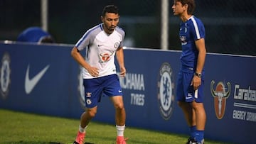 Cristian Cuevas jugó para el Chelsea.