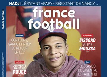 Mbappé, on France Football.