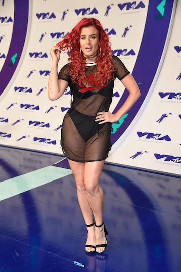 Justina Valentine en los MTV Video Music Awards 2017. The Forum Inglewood, California