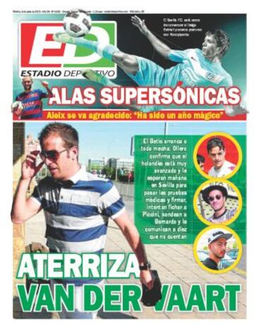 Portadas de la prensa deportiva