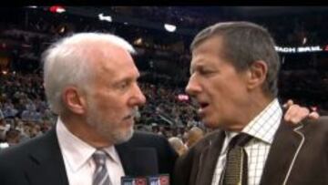 El show de 'Pops': tres grandes momentos vs Cavaliers