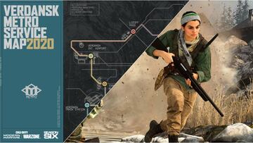 Call of Duty: Warzone detalla su nueva red de metro en la Temporada 6