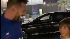 Messi y su conversación con dos niños que se hizo viral