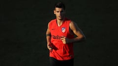 Morata tiene un esguince de rodilla de grado moderado.