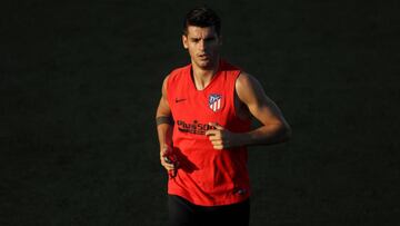 Morata tiene un esguince de rodilla de grado moderado.