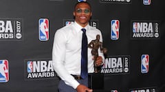Russell Westbrook, MVP 2016-17 de la NBA tras superar a Harden