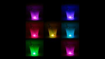 Cubiteras con LED.