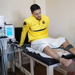 Antonio Raíllo empieza la rehabilitación