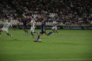 Gol de Rafa Llorente al Córdoba que supuso la victoria.