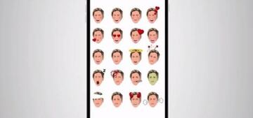 La aplicación cuenta con más de 60 iconos relacionados con Fernando Torres.