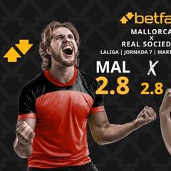 RCD Mallorca vs. Real Sociedad: horario, dónde ver, pronósticos y clasificación