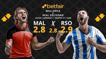 RCD Mallorca vs. Real Sociedad: horario, dónde ver, pronósticos y clasificación