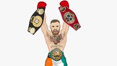 Conor McGregor provoc&oacute; a Floyd Mayweather con esta animaci&oacute;n en Twitter de cara al hipot&eacute;tico combate sobre el ring entre ambos.