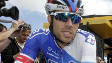 Thibaut Pinot, antes de tomar la salida en el Tour de Francia 2016.