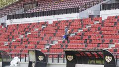 Las obras del Estadio de Vallecas en imágenes