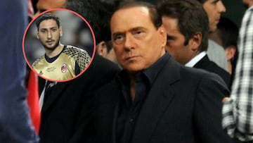 Berlusconi de Donnarumma: "Es un niño y una oferta de 100 M€..."