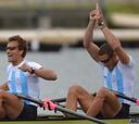 Argentina pasa a la final de doble scull; Australia, fuera