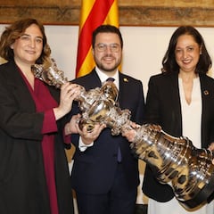 La Copa América de Vela ya luce en Barcelona