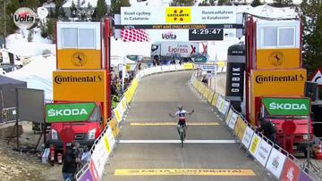 Resumen y resultado de la 4? etapa de la Volta a Catalunya: Chaves gana en Port Ain¨¦