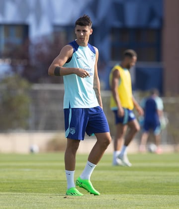 Morata, en Los Ángeles de San Rafael. 