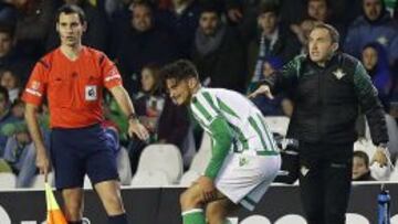 Piccini se lesiona durante el encuentro ante la Ponferradina