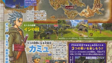 Dragon Quest XI: primera imagen del combate en PS4