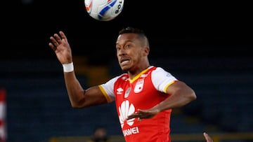 Víctor Giraldo, defensa de Independiente Santa Fe