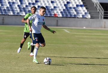 Los dirigidos por Reinaldo Rueda continúan su preparación para el juego vs Honduras y disputaron dos partidos amistosos en el Romelio Martínez.