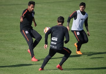 Corinthians ya se adapta a la altura de Bogotá