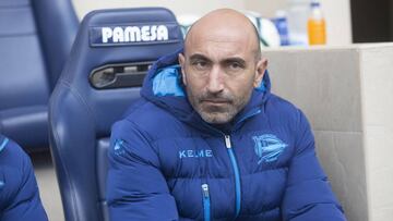 Abelardo, entrenador del Alavés.