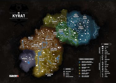 El mapa de Far Cry 4 se filtra antes de tiempo