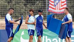 João Félix, durante una pretemporada del Atlético.