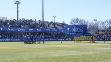 El Alcorcón logró los tres puntos ante el Cádiz.
